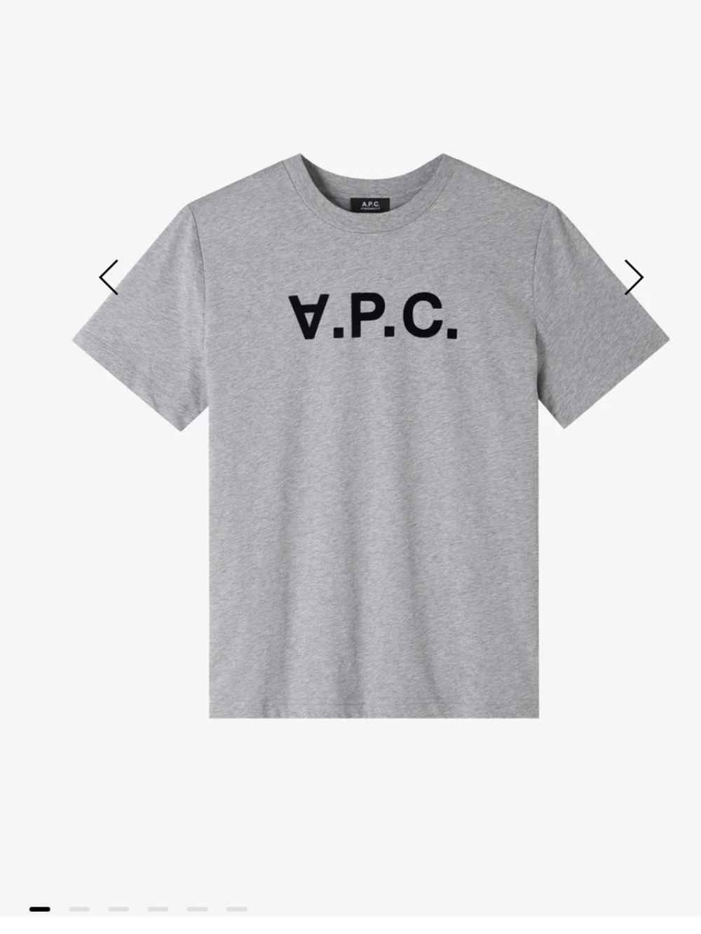 A.P.C. STANDARD GRAND VPC T-SHIRT Blue